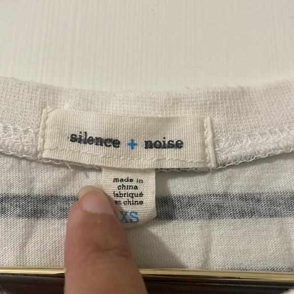 Silence + Noise Black and White Sheath Mini Dress Size XS - Picture 4 of 6